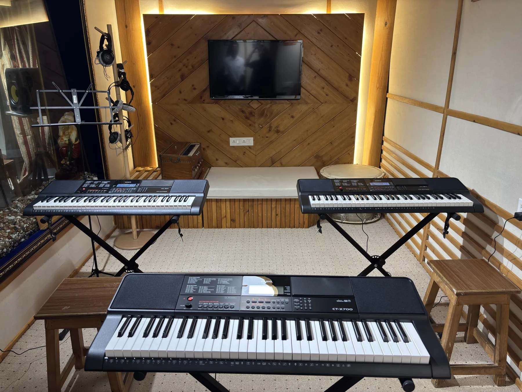 Keyboard classroom at the Sur Chaitanya Chembur Centre