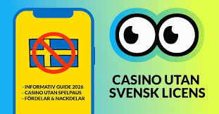 Casino Utan Svensk Licens Fördelar och Nackdelar -1927801166